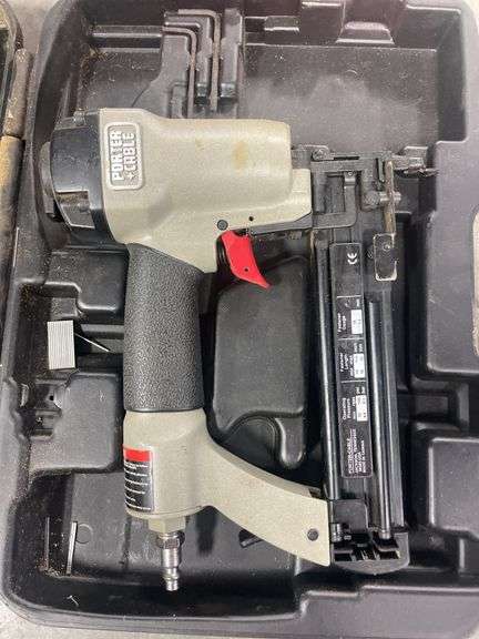 Porter Cable brad nailer, 7" polisher/sander, and Milwaukee 4/6 hole saw kit