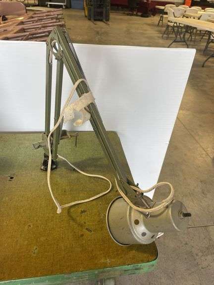 Chandler Tack-Master bar tacker industrial sewing machines with foot pedals