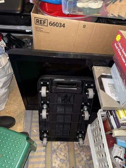 HUGE LOT INCL. TWIN BED, BASKETS, WALKER, HOME DECOR AND MORE