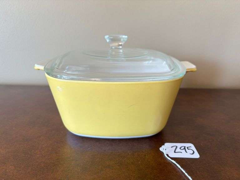 CorningWare Harvest Yellow Casserole Dish