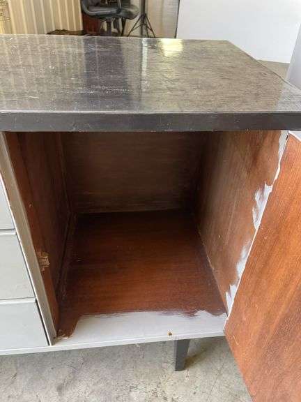 TV stand with matching chest of drawers