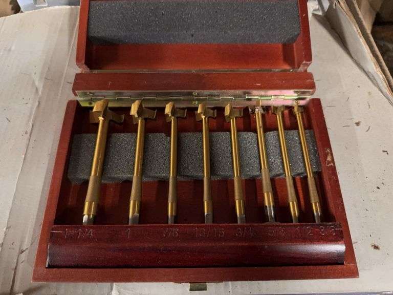 8 FORSTNER BITS