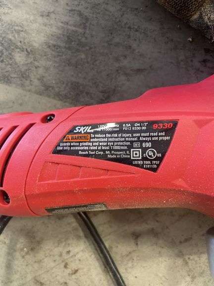 Skil 4.5" electric disc grinder