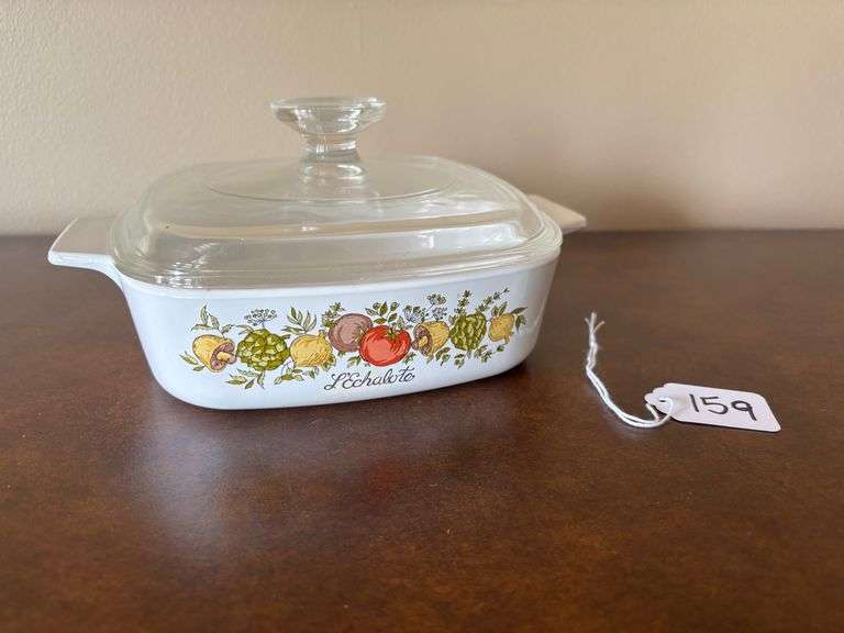 CorningWare Spice of Life Casserole Dish with Lid