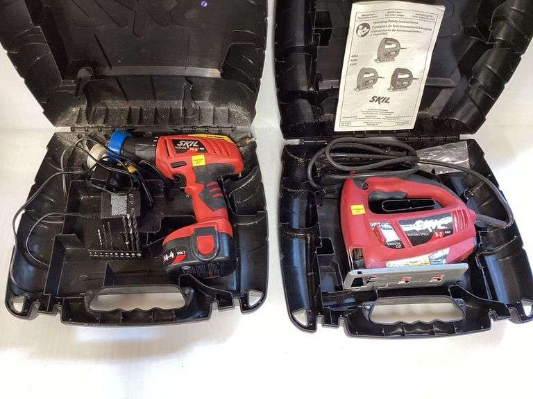 Skilsaw 14.4 Volt Cordless Drill, Skilsaw Electric Jigsaw