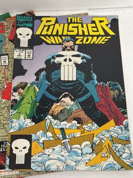 Marvel Comics The Punisher: War Zone Vol. 1 #’s 1, 2, 3, 16, 18, and 20