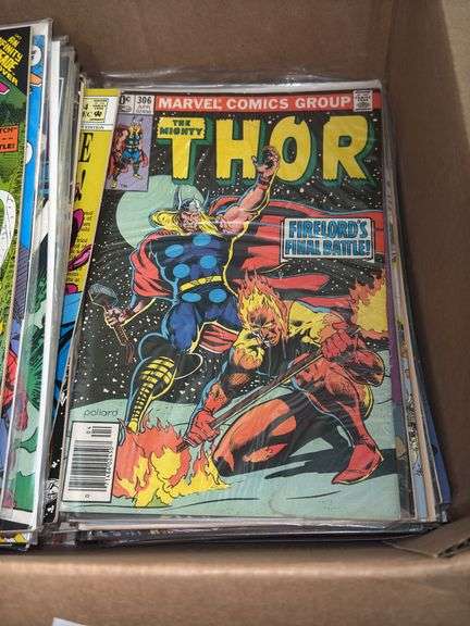 Assortment of Marvel Comics (Includes Spider-Man, Thor, Ghost Rider, Morbius, Fantastic Four, and Mo