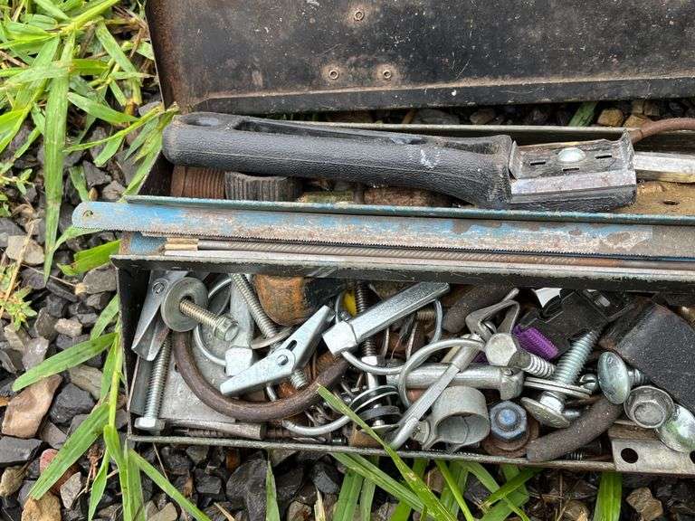 Toolbox with Chalk Line and More
