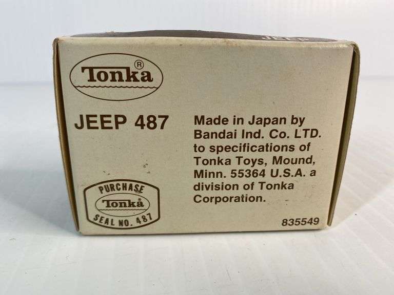 Tonka Jeep #487
