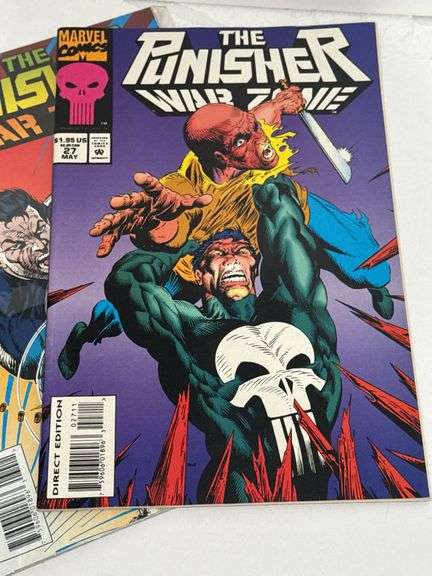 Marvel Comics The Punisher: War Zone Vol. 1 #’s 1, 16, 17, 27 and 30