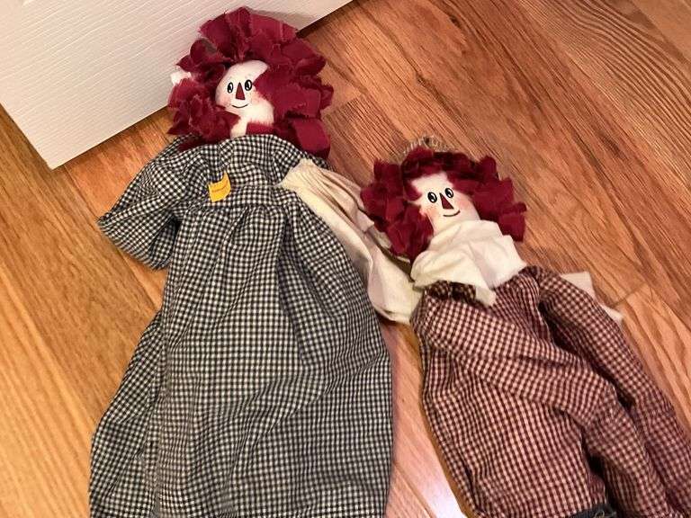 Raggedy Ann and Andy Dolls