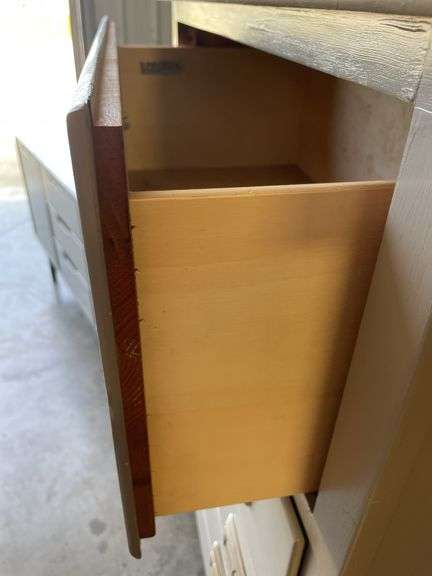TV stand with matching chest of drawers
