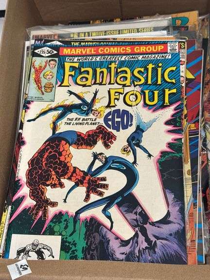 Assortment of Marvel Comics (Fantastic Four, Punisher, The Eternals, and Dr. Doom)