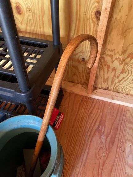 VINTAGE MILK CAN AND PLASTIC TOTES
