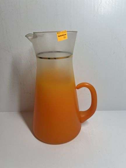 Frosted Orange Blendo Pitcher