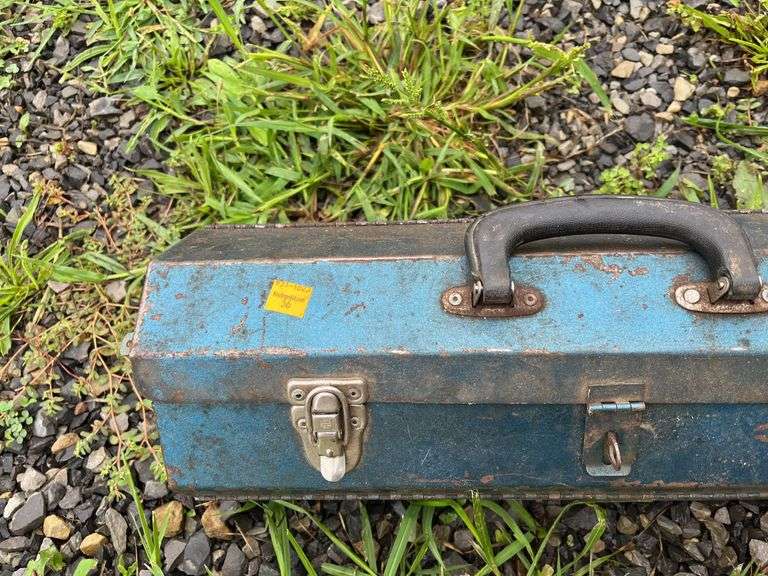 Toolbox with Chalk Line and More