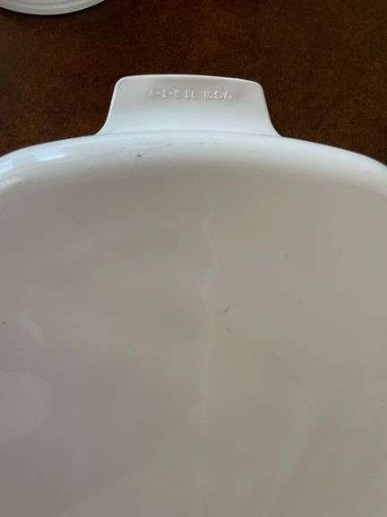 Corning Ware Blue Hearts 2 Quart Casserole Dish