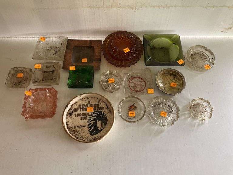 Assortment of Ashtrays