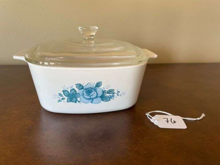 Corning Ware Blue Velvet Casserole Dish