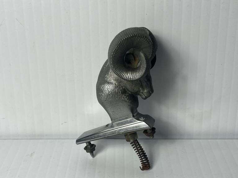 Metal 1960s Dodge Ram Hood Ornament
