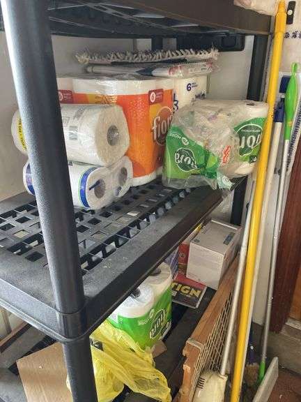 SHELF AND ITS CONTENTS (PICTURED)