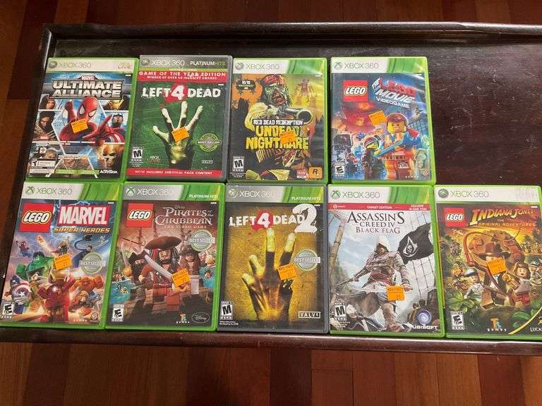 9 X-Box 360 Games
