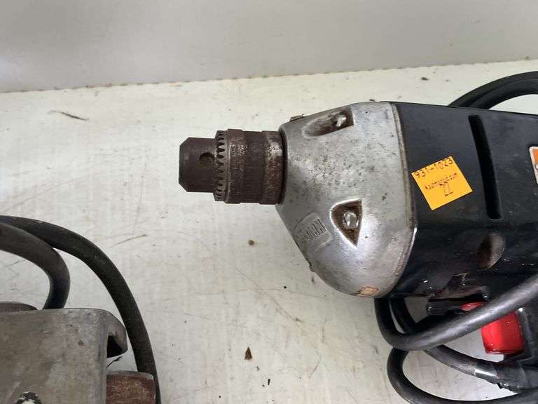 Belt Sander, Glue Gun, Drill