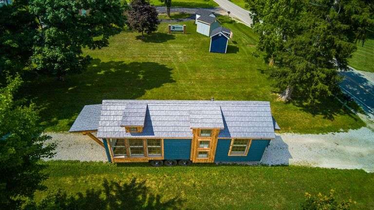 Mini Home on Wheels From Rosedale Trades