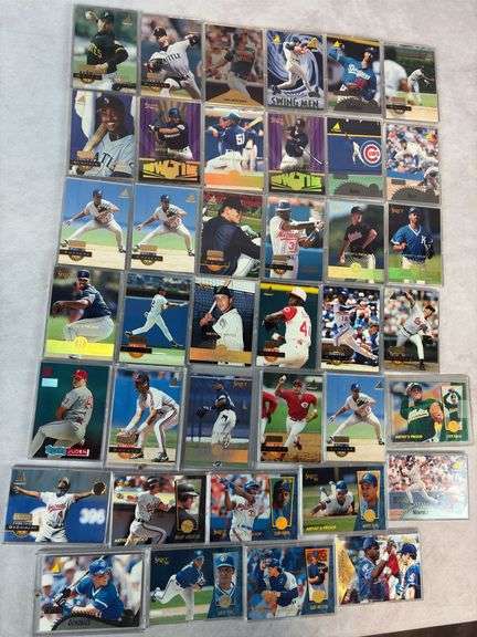 (39) Pinnace Proof & Parallel Baseball Cards