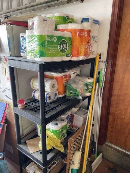 SHELF AND ITS CONTENTS (PICTURED)