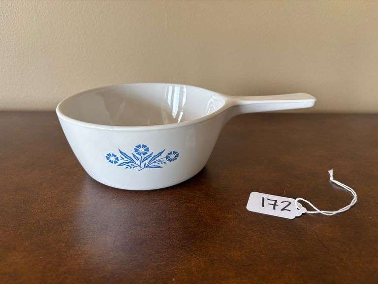 CorningWare Blue Cornflower P-82-B Menu-Ette 1 1/2 Pint Sauce Pan