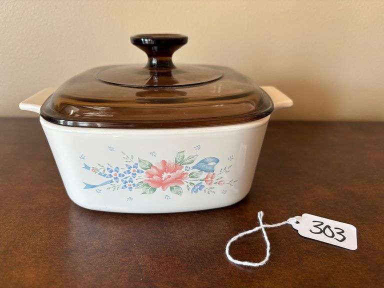 CorningWare Symphony Casserole Dish with Amber Lid