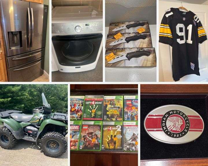 4-Wheeler, Appliances, Tools, Household (WV)
