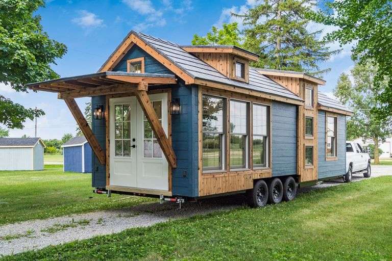 Mini Home on Wheels From Rosedale Trades