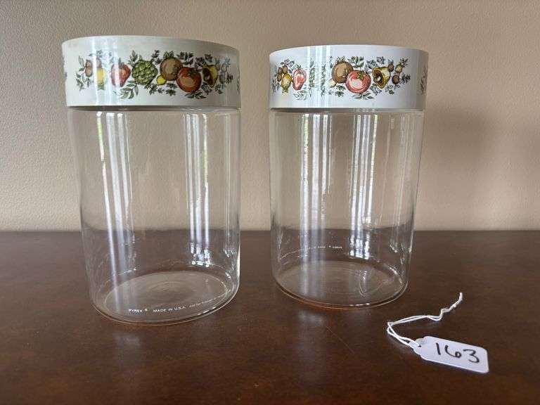 Vintage Cannisters with Spice of Life Lids