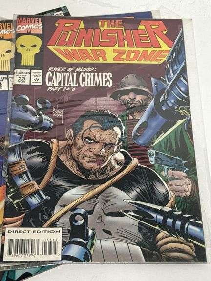 Marvel Comics The Punisher: War Zone Vol. 1 #’s 27, 30, 32, 33, 34 and 38