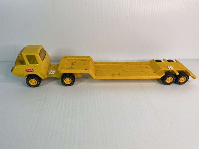 1970s Tonka Lowboy Tractor Trailer