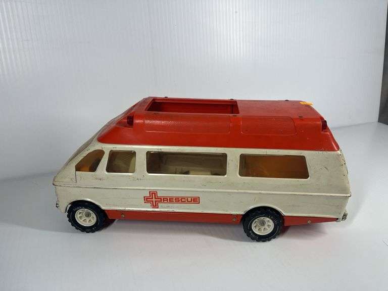 1970s Tonka Rescue Ambulance Van