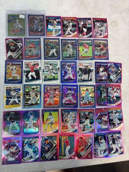 (40) Prizm & Optic Parallel Baseball Cards