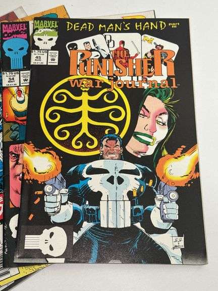Marvel Comics The Punisher: War Journal Vol. 1 #’s 43, 45, 54, 56 and 65