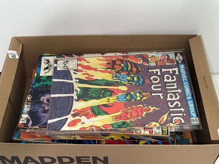 Assortment of Marvel Comics (Fantastic Four, Punisher, The Eternals, and Dr. Doom)