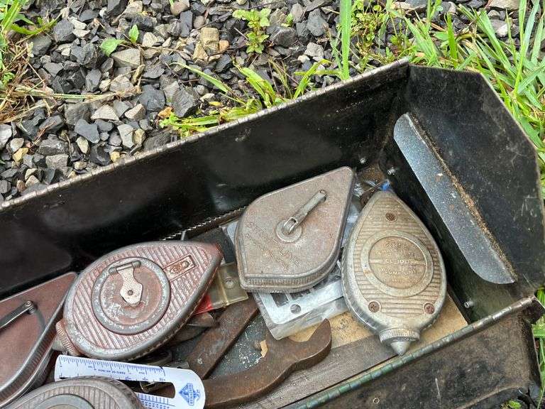 Toolbox with Chalk Line and More