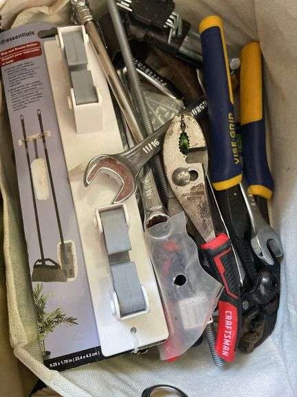 PAIR OF TOOL BAGS AND CONTENTS PICTURED