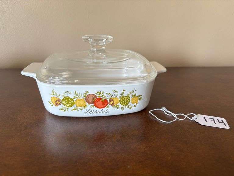 CorningWare Spice of Life Casserole Dish with Lid