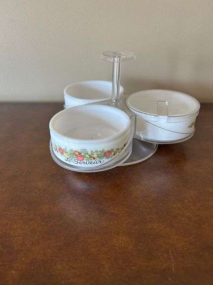 CorningWare Spice of Life Le Serveur Condiment Server