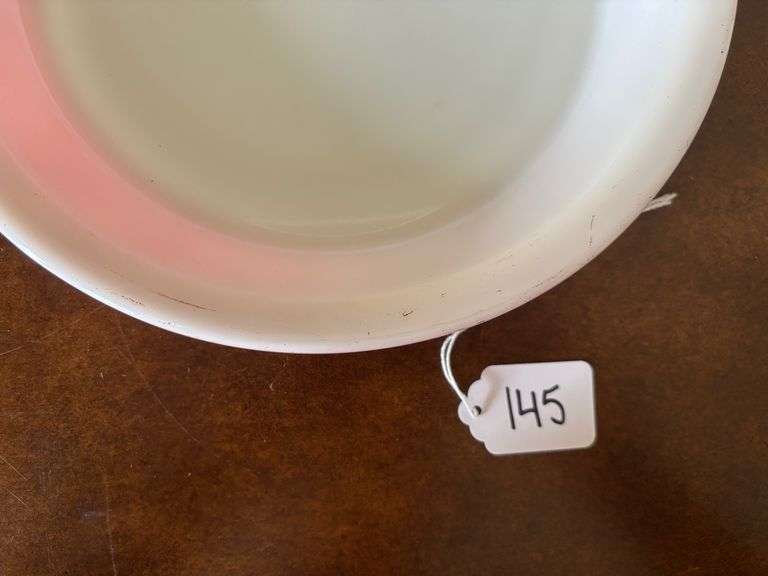 Pyrex Flamingo Pink Pie Plate