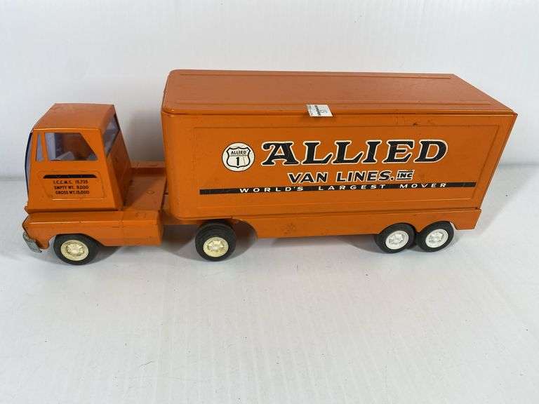 1960s Tonka Allied Van Lines Inc. Moving Truck