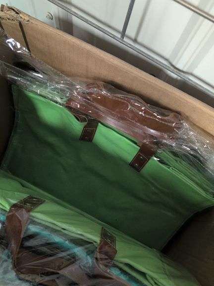 Box of brand new purses