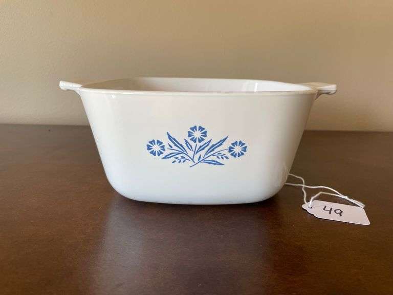 Corning Ware Blue Cornflower 1 3/4 Qt. Casserole Dish