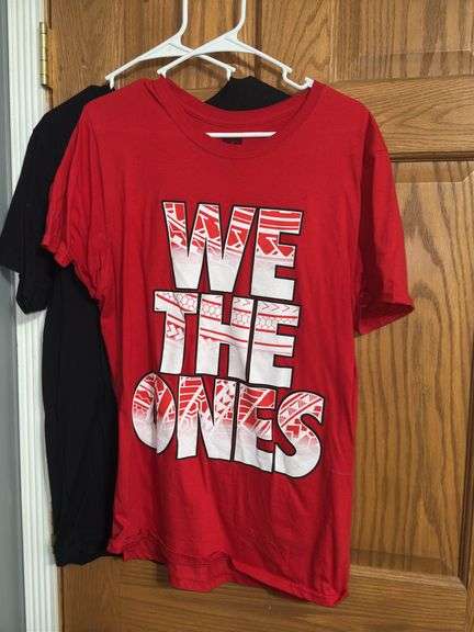 (5) Pro Wrestling Shirts (Size M)